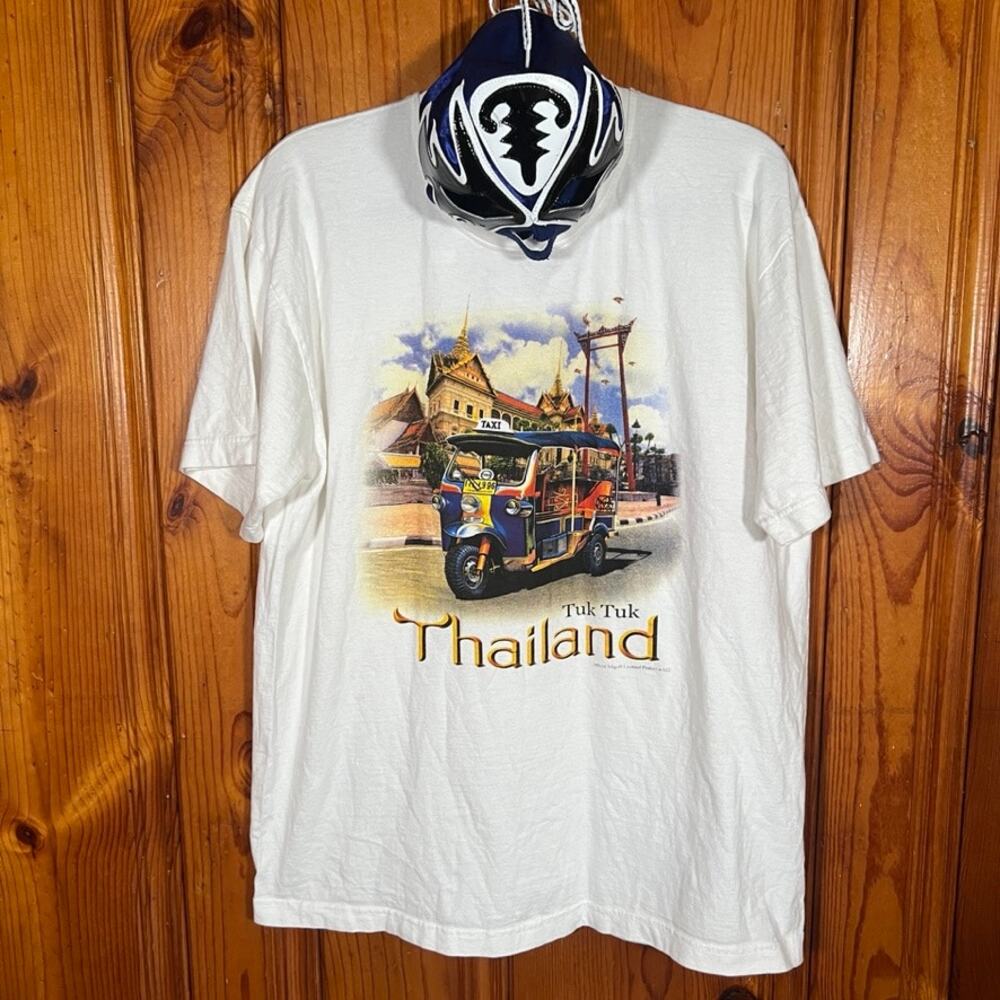 American Vintage L Y2K Graphic T Shirt White Regular